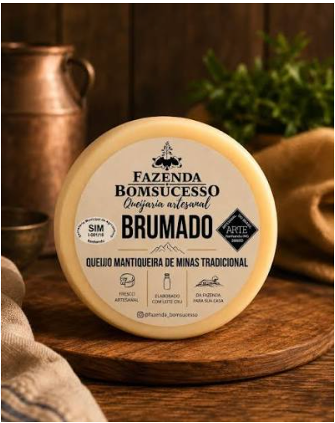 Queijo Brumado 300g 🇧🇷
