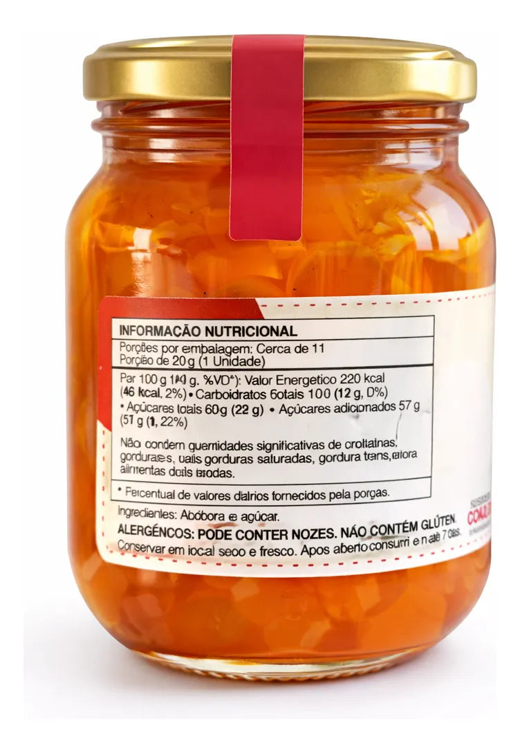 Compota Abóbora Flor | Mistura Melada 320g