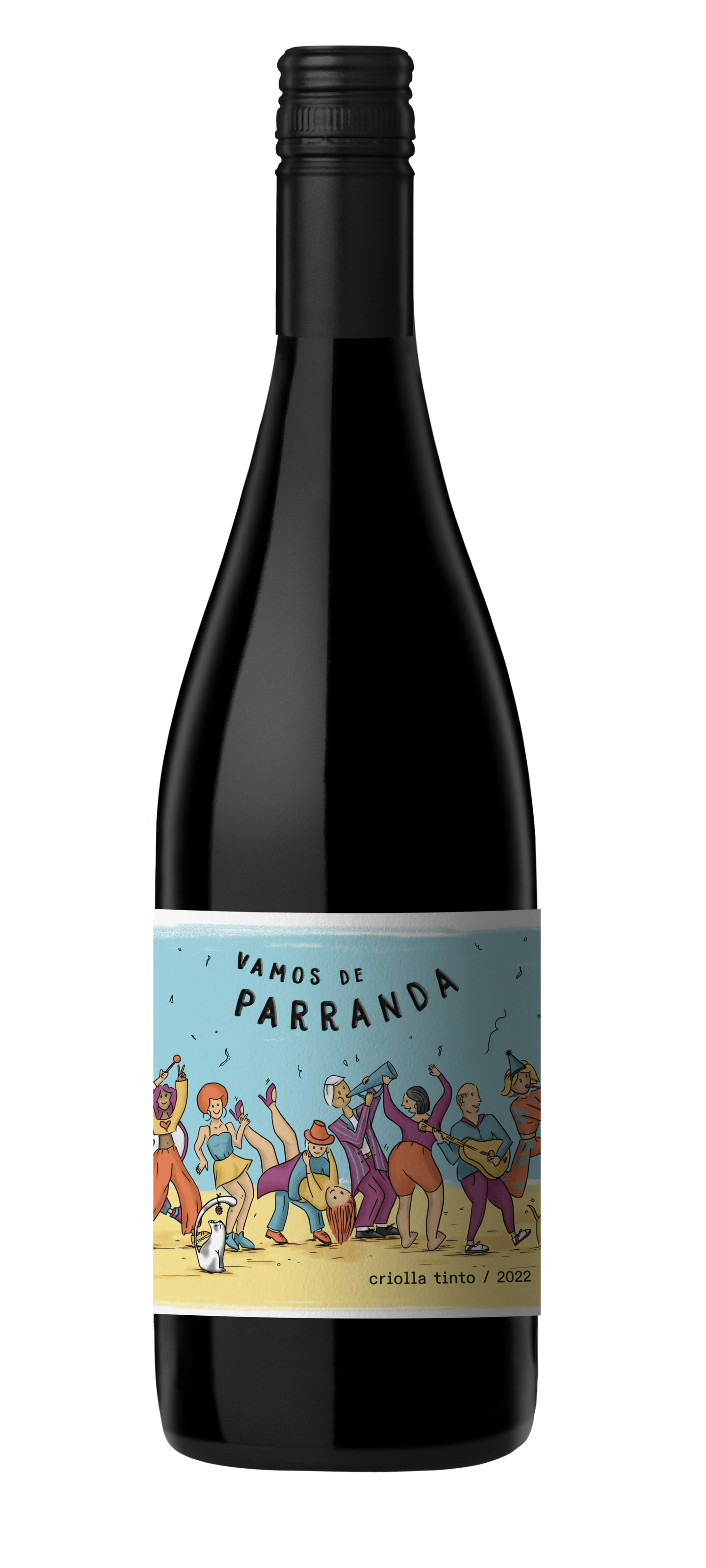Vinho Vamos de Parranda Tinto Criolla SF 2023 750mL