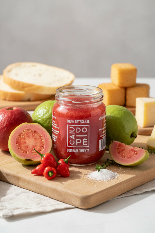 Geleia de Goiaba c Pimenta Caiu Do Pé 230g