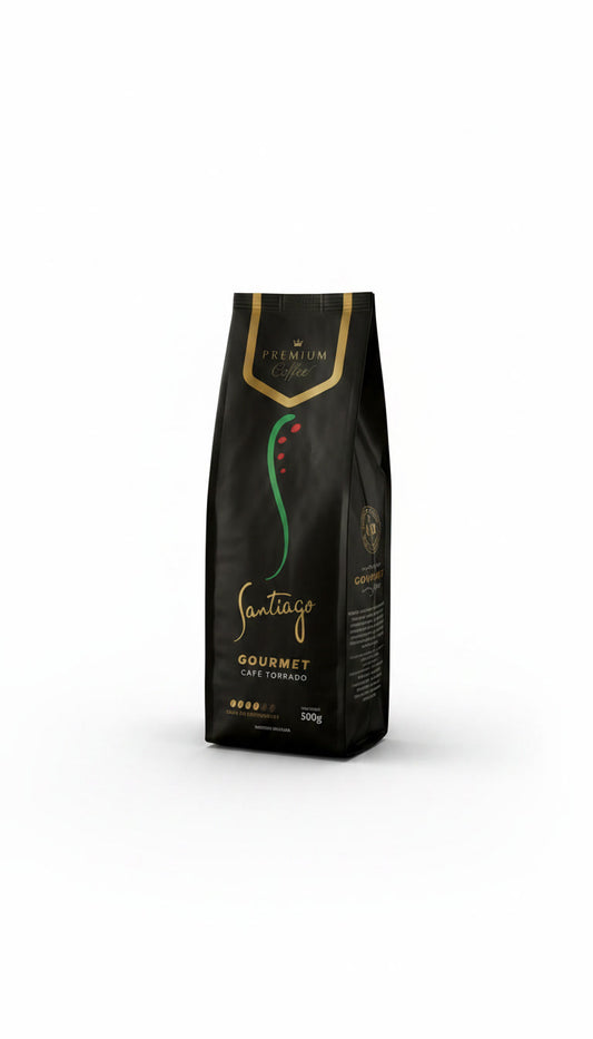 Café Santiago Grão Gourmet 500g
