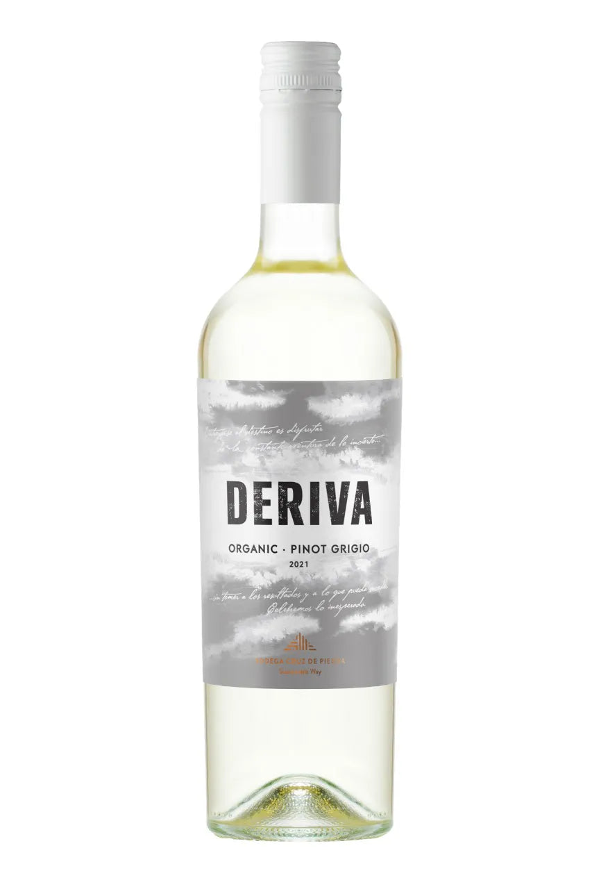 Vinho Branco Deriva Pinot Grigio Orgânico 750mL