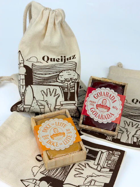 Mimo Queijuz - Caixotinho de Doce de Leite 40g e Goiabada 40g