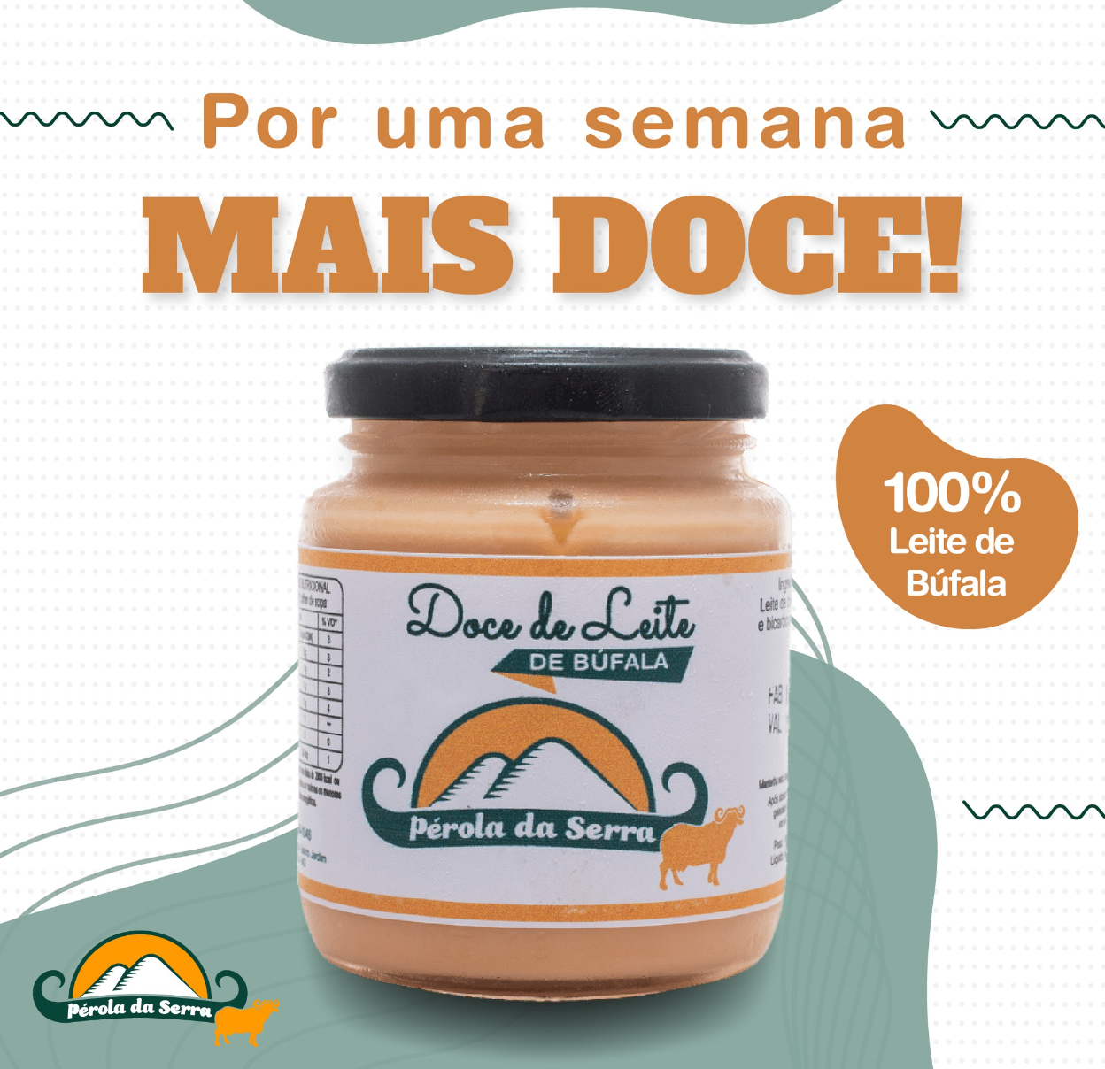 Doce de Leite Pérola Da Serra 280g