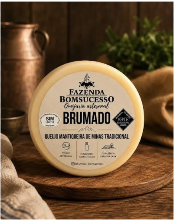 Queijo Brumado 300g 🇧🇷