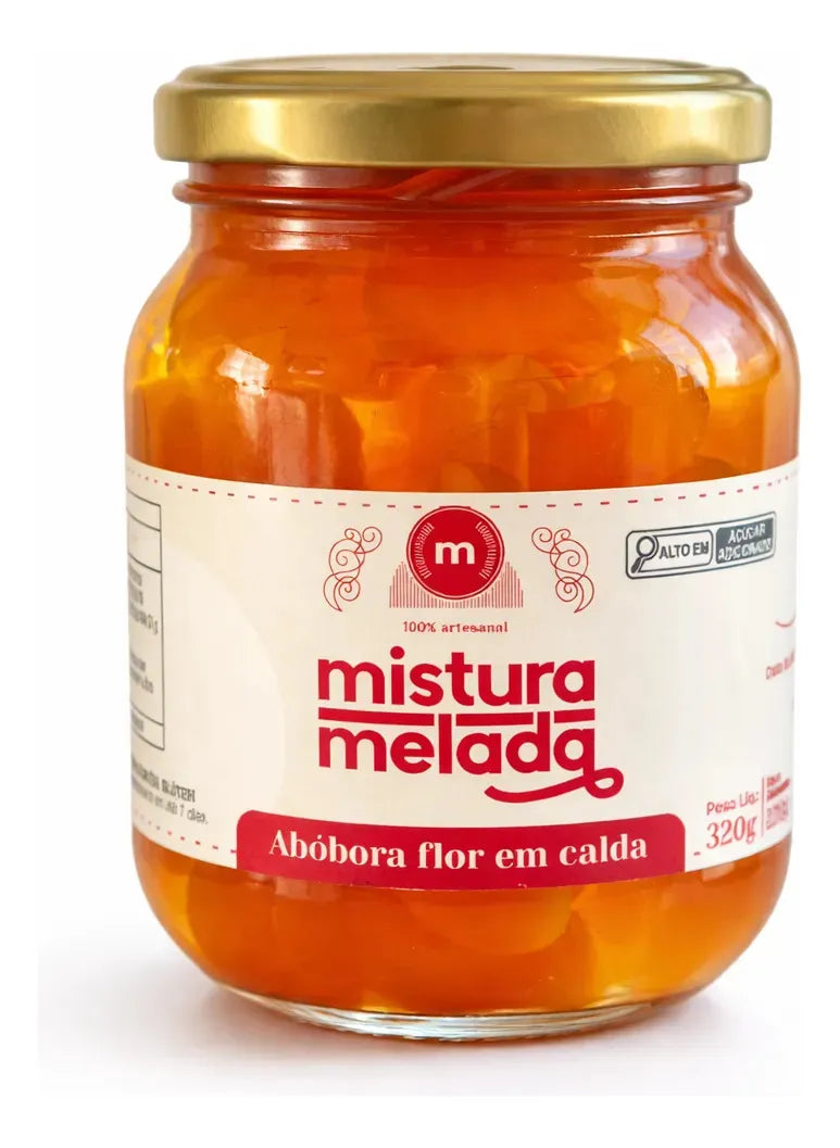 Compota Abóbora Flor | Mistura Melada 320g