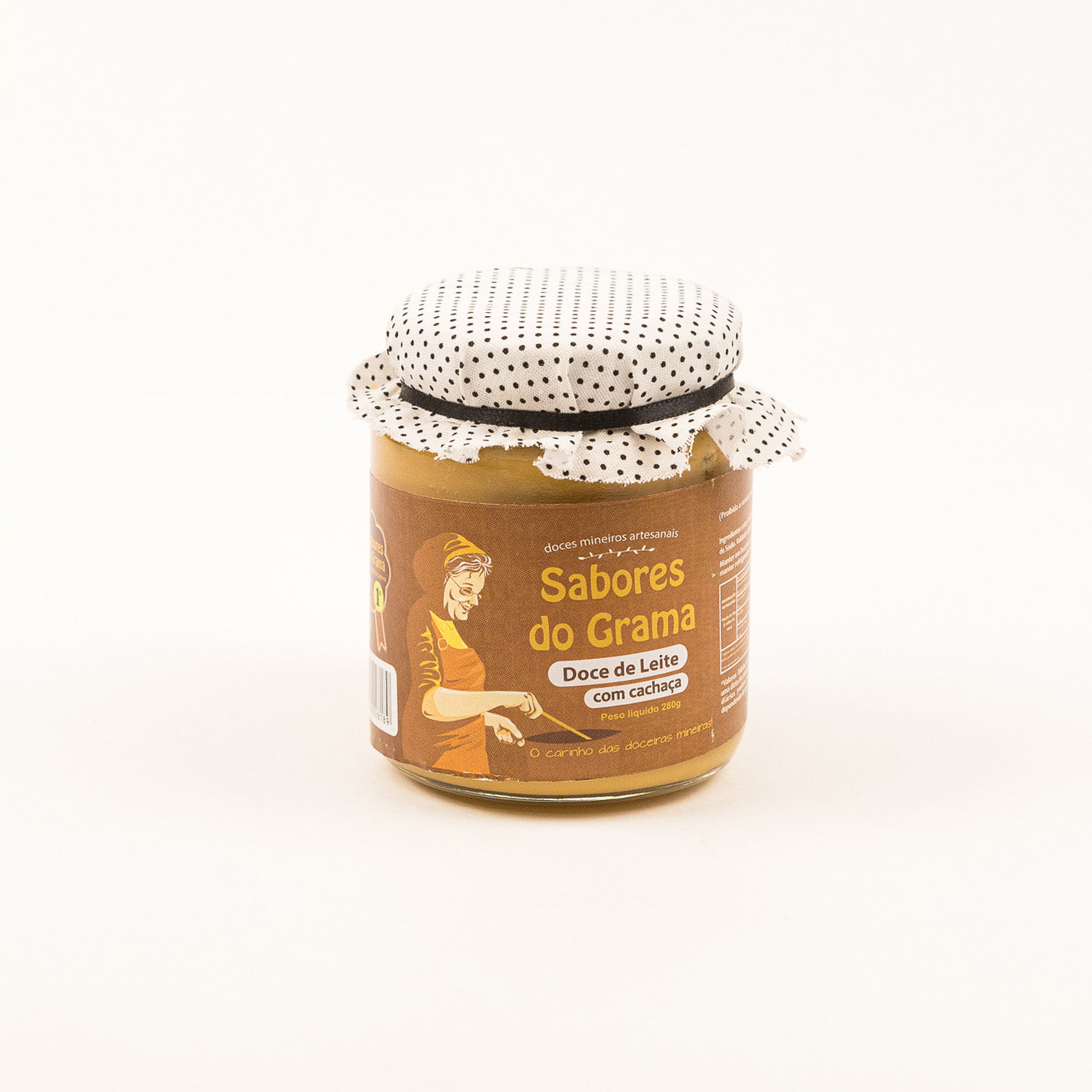 Doce de Leite Sabores do Grama c Cachaça 240g
