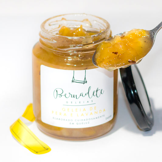 Geleia Bernadete Pera e Lavanda 240g