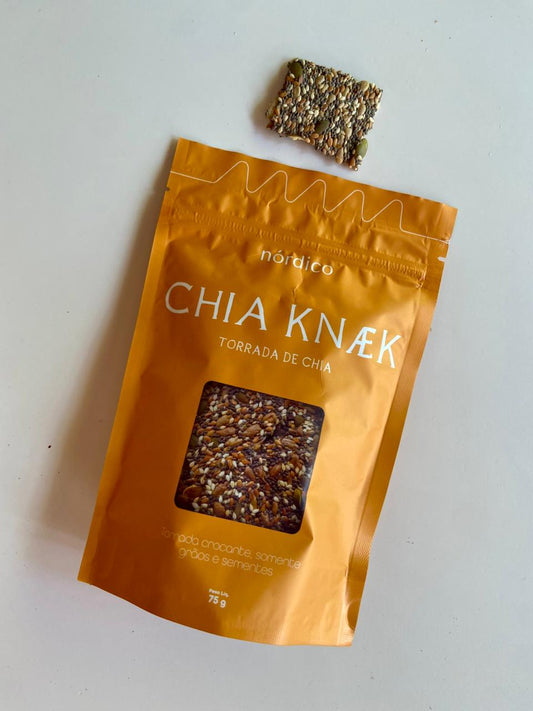 Torrada Nórdico Chia 75g - SEM GLÚTEN