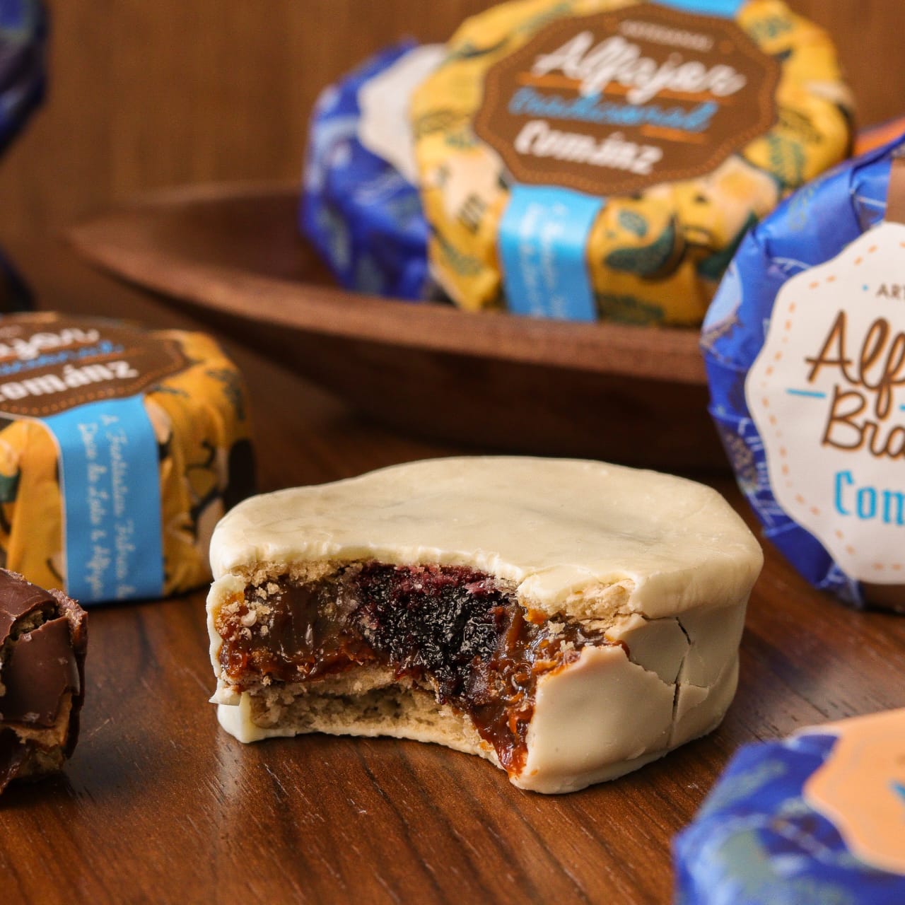 Alfajor Cománz de Frutas Vermelhas 85g -🏆 Medalha no Mundial de Alfajor Argentina