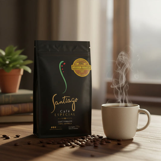 Café Santiago Especial Grão Bourbon Amarelo (Doce de Leite) 250g
