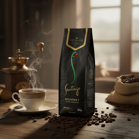 Café Santiago Grão Gourmet 500g