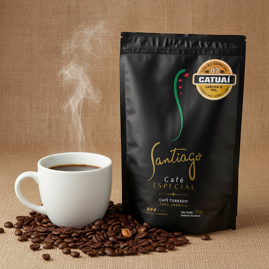 Café Santiago Ed. Especial  Grão Catuaí (Laranja e Mel) 250g