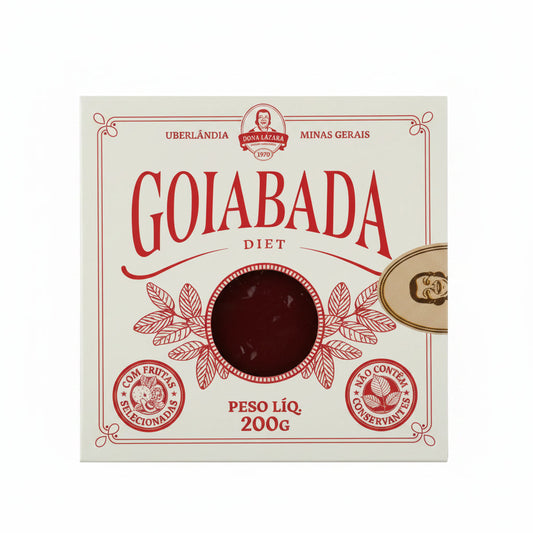 Box Goiabada DIET Cascão Dona Lazara 200g