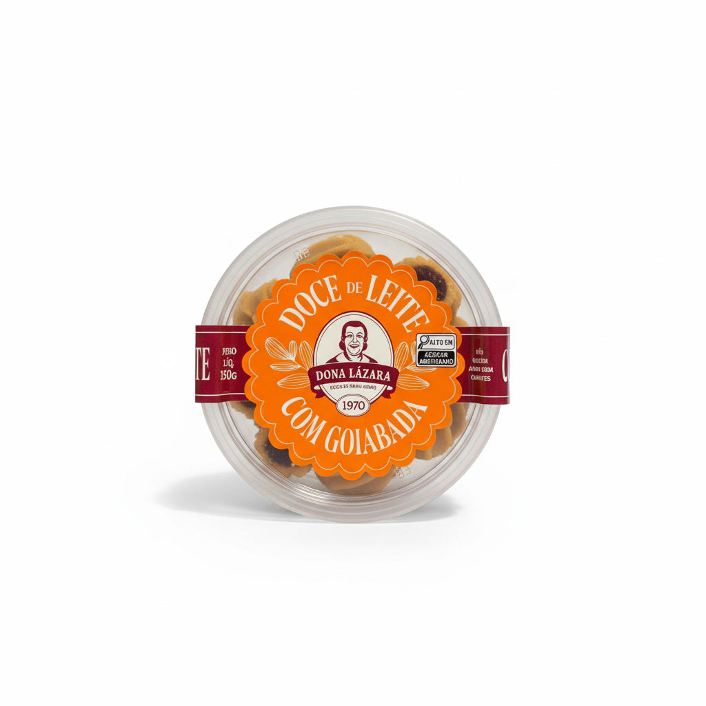 Pote Doce de Leite com Goiabada Dona Lázara  150g