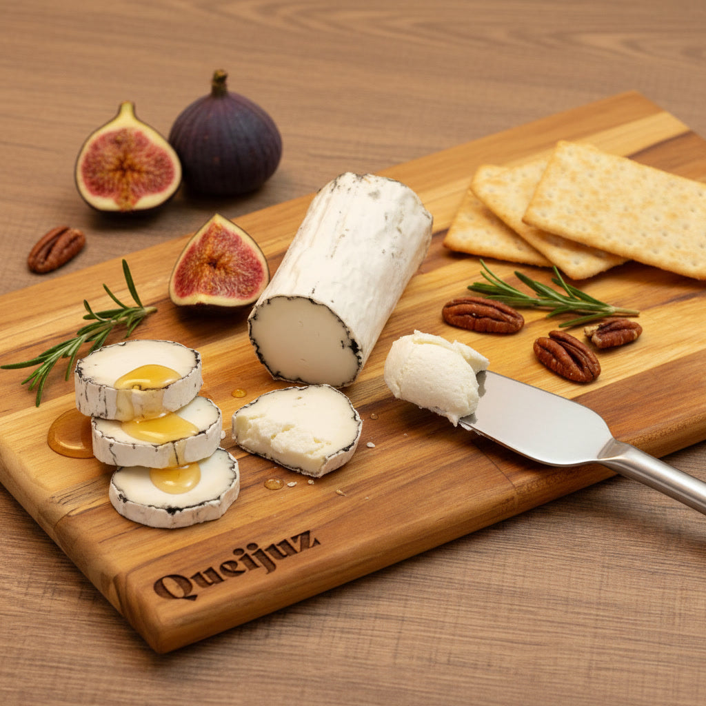 Queijo Alvura Negra D'Chevre 150g 🇧🇷