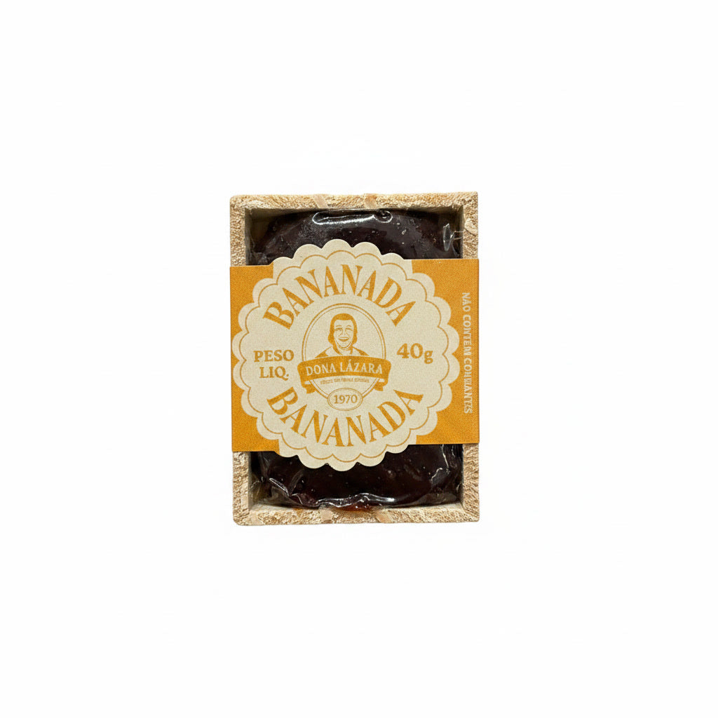 Caixote Bananada Dona Lázara 40g