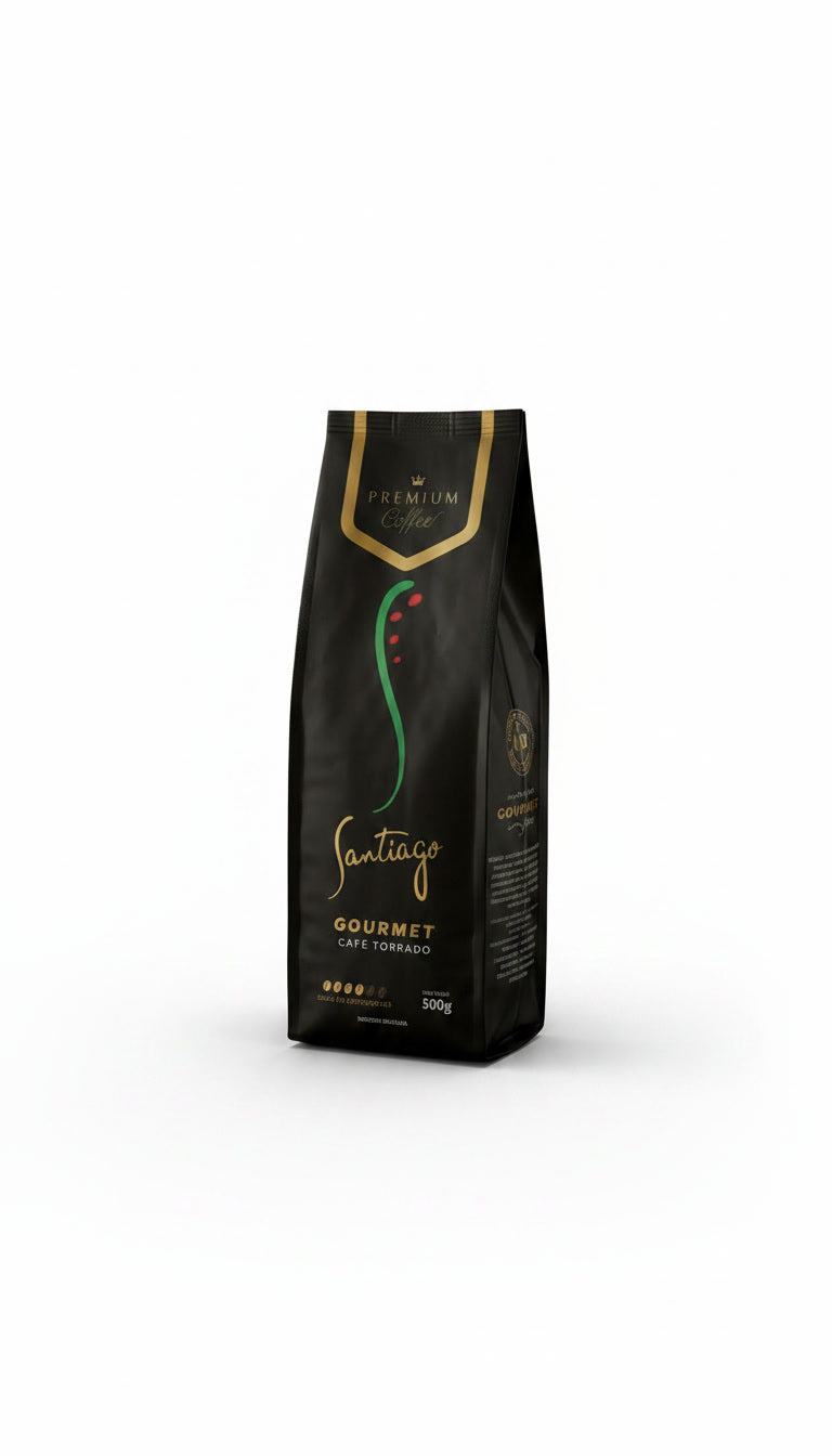 Café Santiago Grão Gourmet 500g