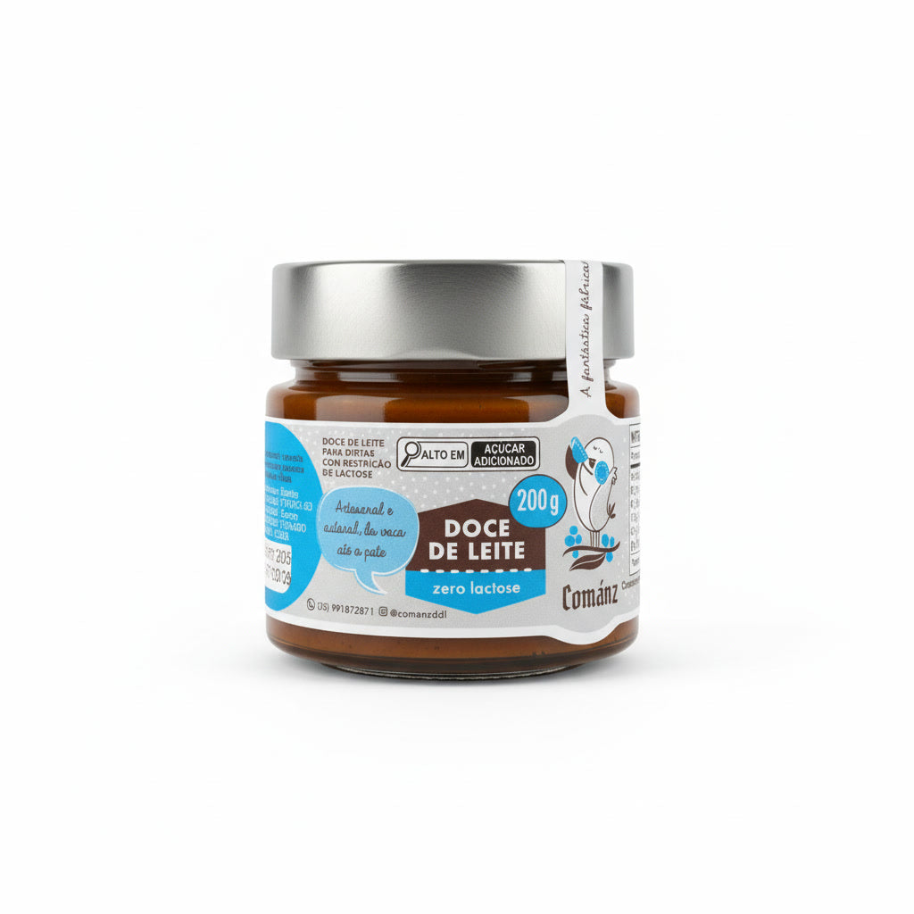 Doce de Leite Cománz ZERO LACTOSE 200g