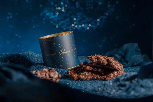 Lasca Calma de Farofa Natalina de Frutas Secas ao leite 55% Cacau 150g