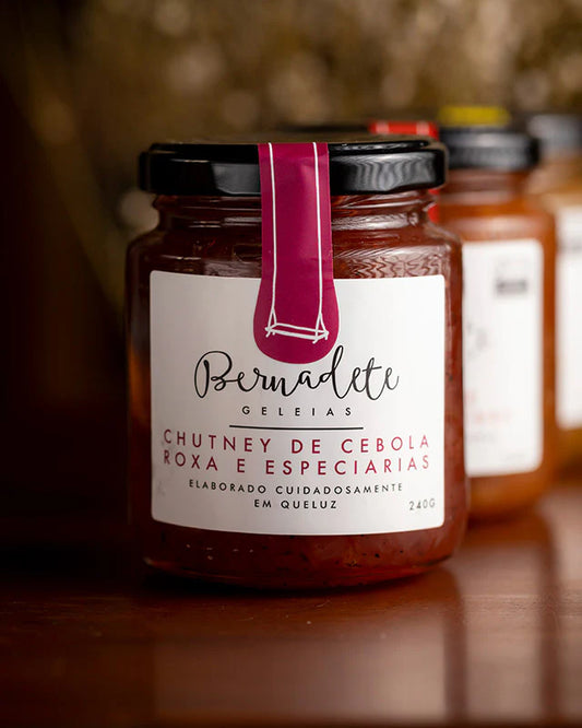 Chutney Bernadete Cebola Roxa e Especiarias 240g